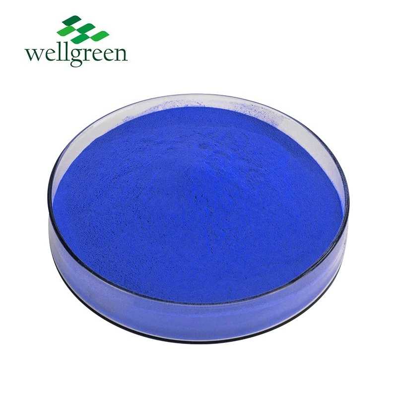 Pigmento azul puro polvo de espirulina en polvo de la naturaleza polvos ficocianina ficocianina