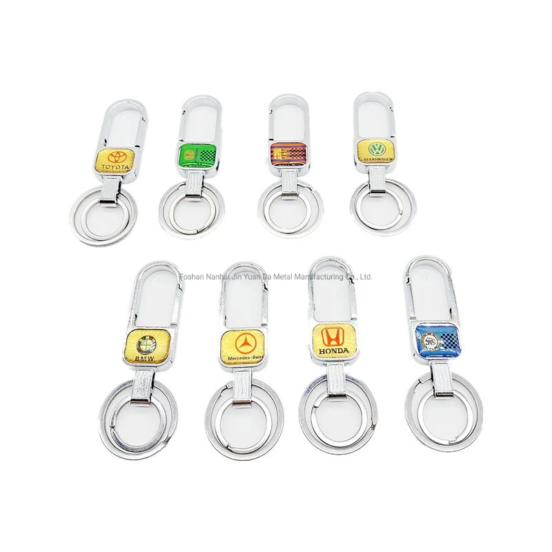 Creative Men&prime; S Car Key Ring Pendant Waist Type Button Waist Hanging Key Ring Chain