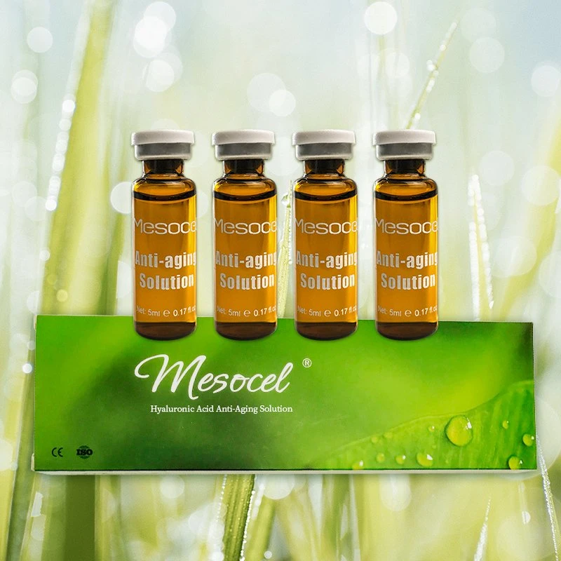 Mesocel CE Certificate Skincare Facial Hyaluronic Acid Serum Ampoules Skin Boosters for Mesotherapy