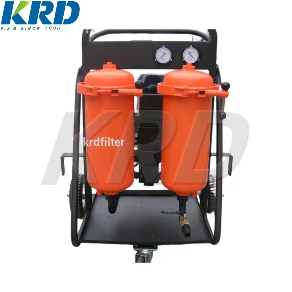 Krd Industrial Filtration Equipment Lyc-32b Oil Filtering Machine Oil Plant Filter