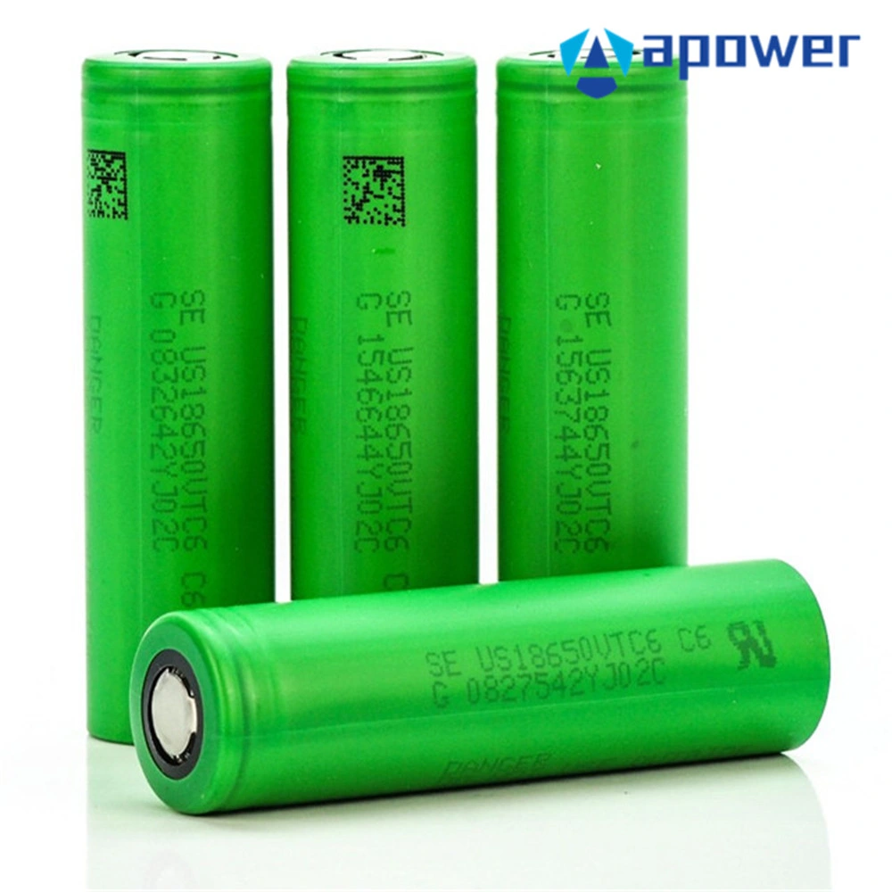 Rechargeable Lithium Battery 18650 3000mAh Vtc6 Surfboard Battery