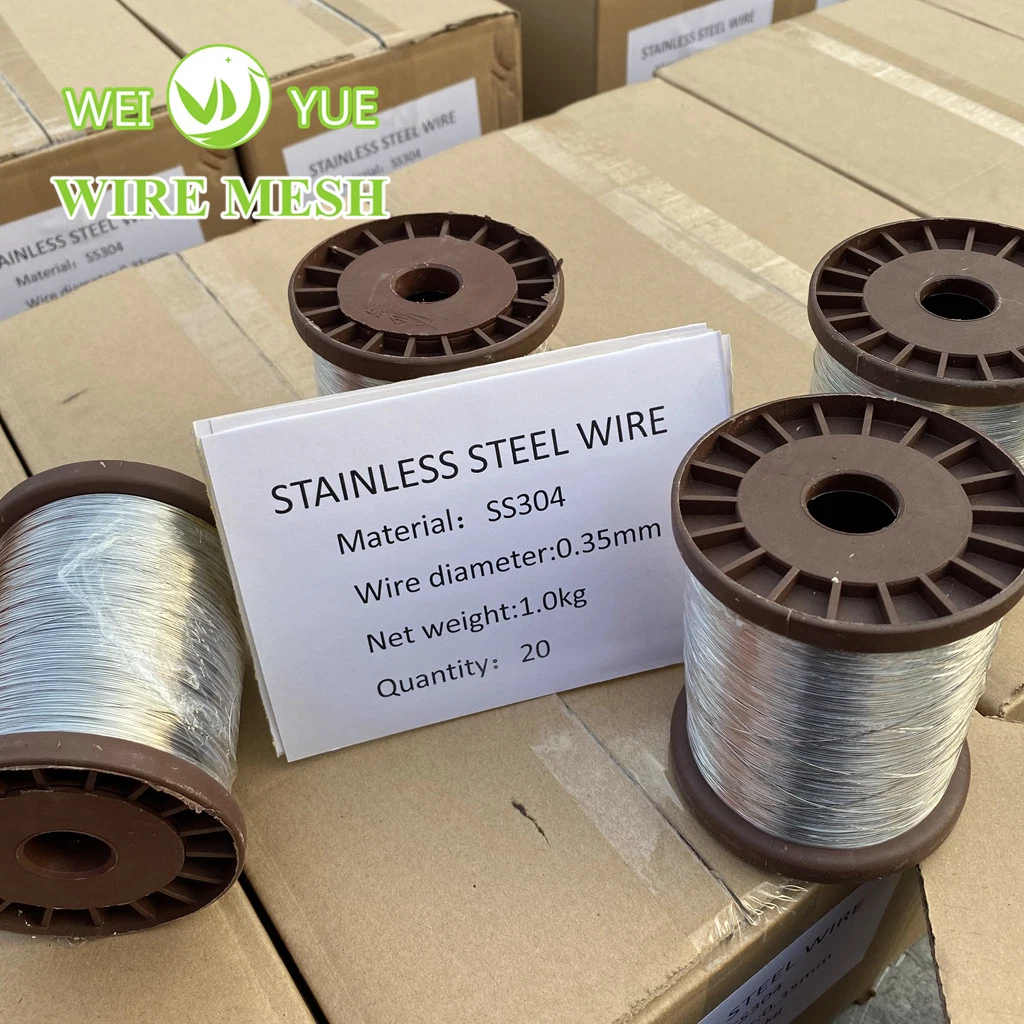 304 316 304L 316L ASTM Stainless Steel Wire Metal Yarn Price