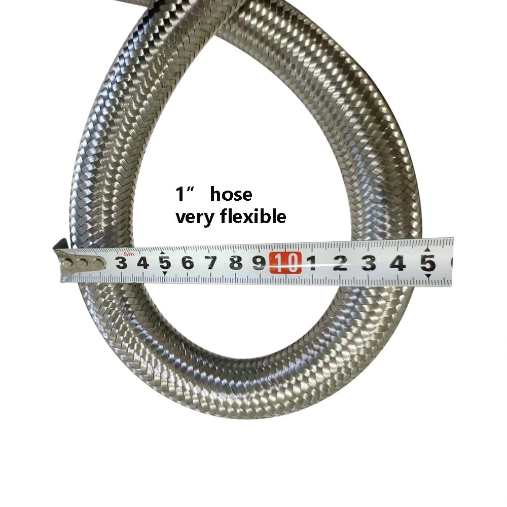 Geflochtener PTFE-Schlauch, glatte innere PTFE-Balg-Schläuche