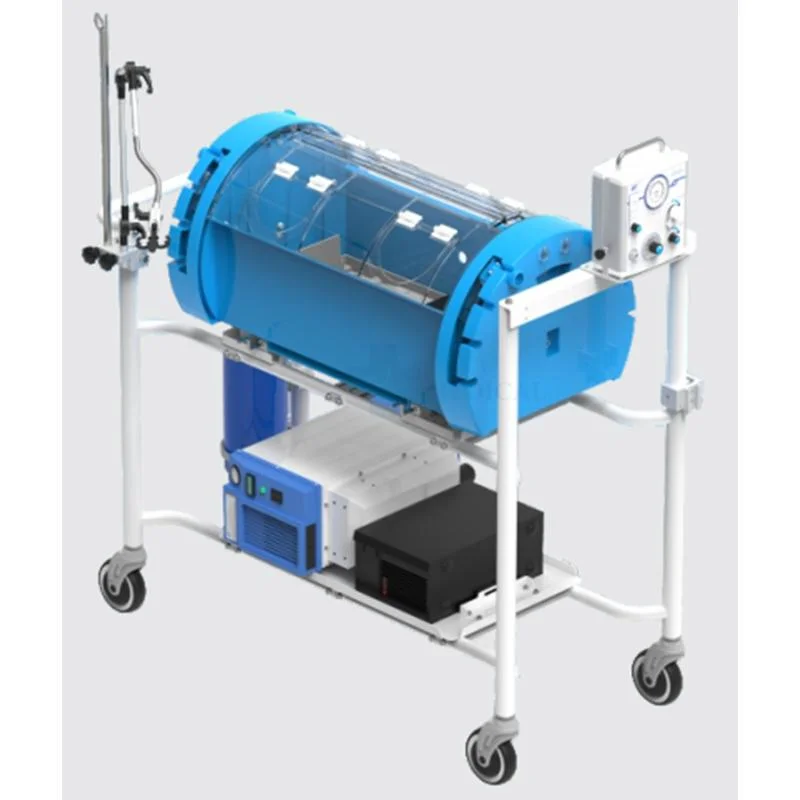 Hospital Neonatal Transporter System Infant Transport Cart with Rescusiator for Women's and Children's Hospital