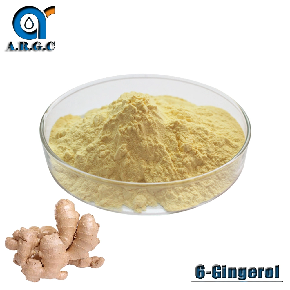 Argc Water Soluble Ginger Powder Gingerols 0.5% 1% 10% HPLC Ginger Extract 6-Gingerol