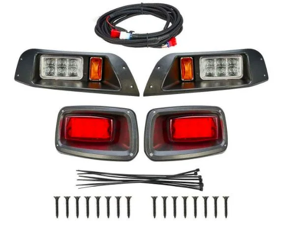 Kit de faros LED Ezgo TXT con instrucciones de instalación