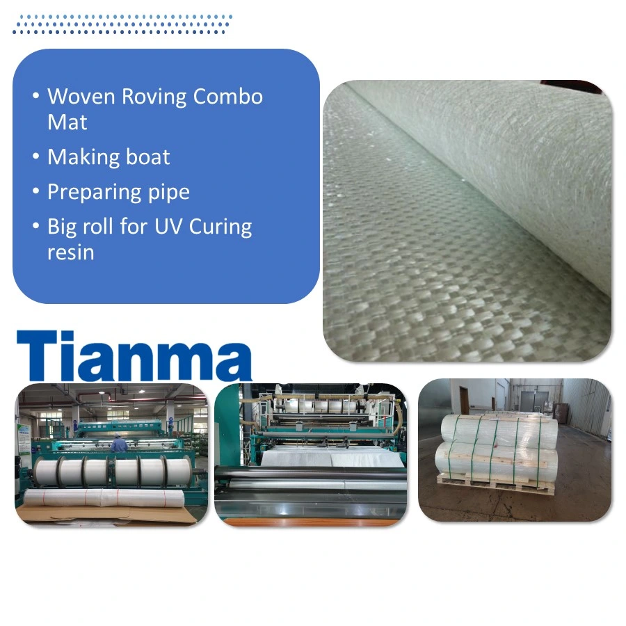 E Glass Woven Roving Combo Mat, Compatible with Fiberglass Resin