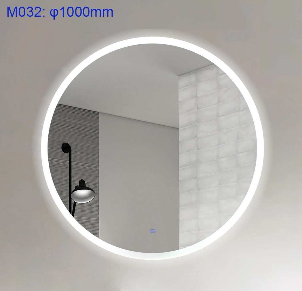 Decor Wall Mounted Touch Switch Bathroom Makeup Smart LED Mirror for Saudi Arabian Markets (M014)