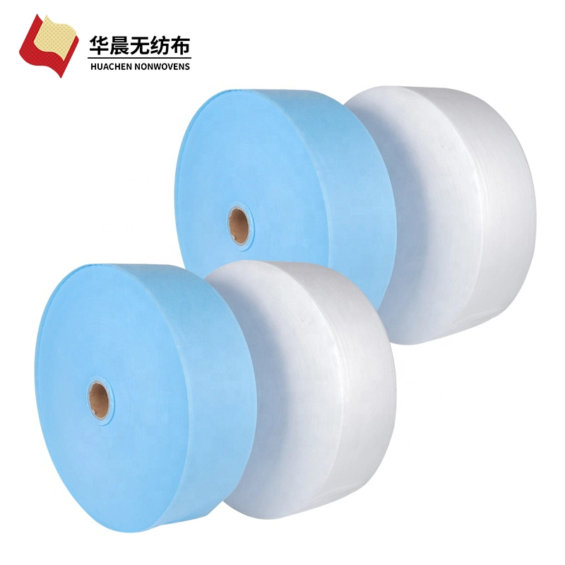 100% Polypropylene 9-250GSM Roll Packing Flame Retardant Fabric Disposable Medical Use