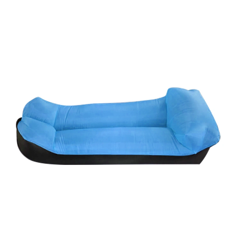 Colchón para exteriores Sofá sillón reclinable Lazy Camping Oxford Cloth Inflatable Sofá