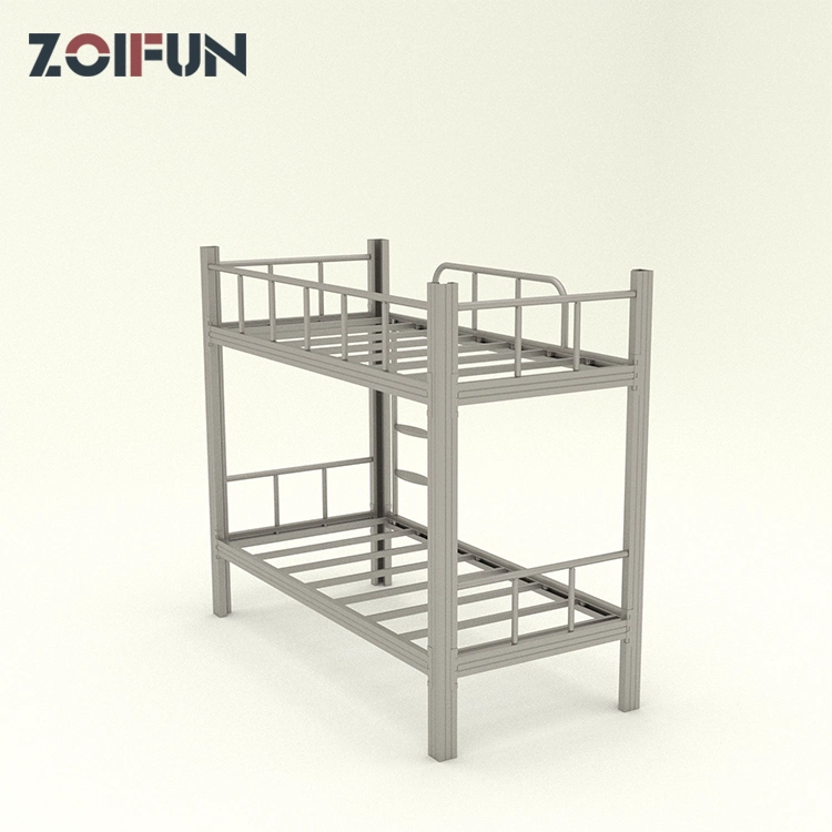 School Furniture, School Dormitory Metal Bunk Bed 2 Layers