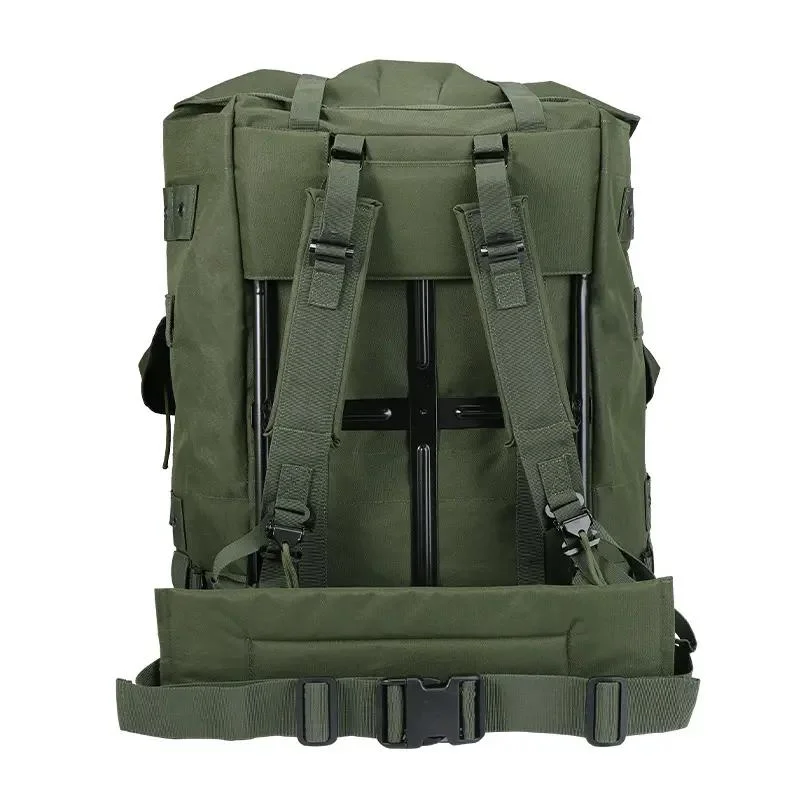 Yuemai Outdoor Large Volume External Frame Backpacks Multi-Function Waterproof Combat Training Bag Alice Tactical Backpack