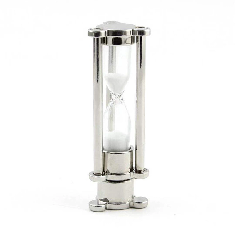 Hourglass Metallic Glass Promotional Gift USB Flash Drive