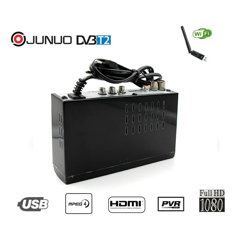 Hot Sale IPTV Youtube Function Supported DVB-T2 TV Receiver