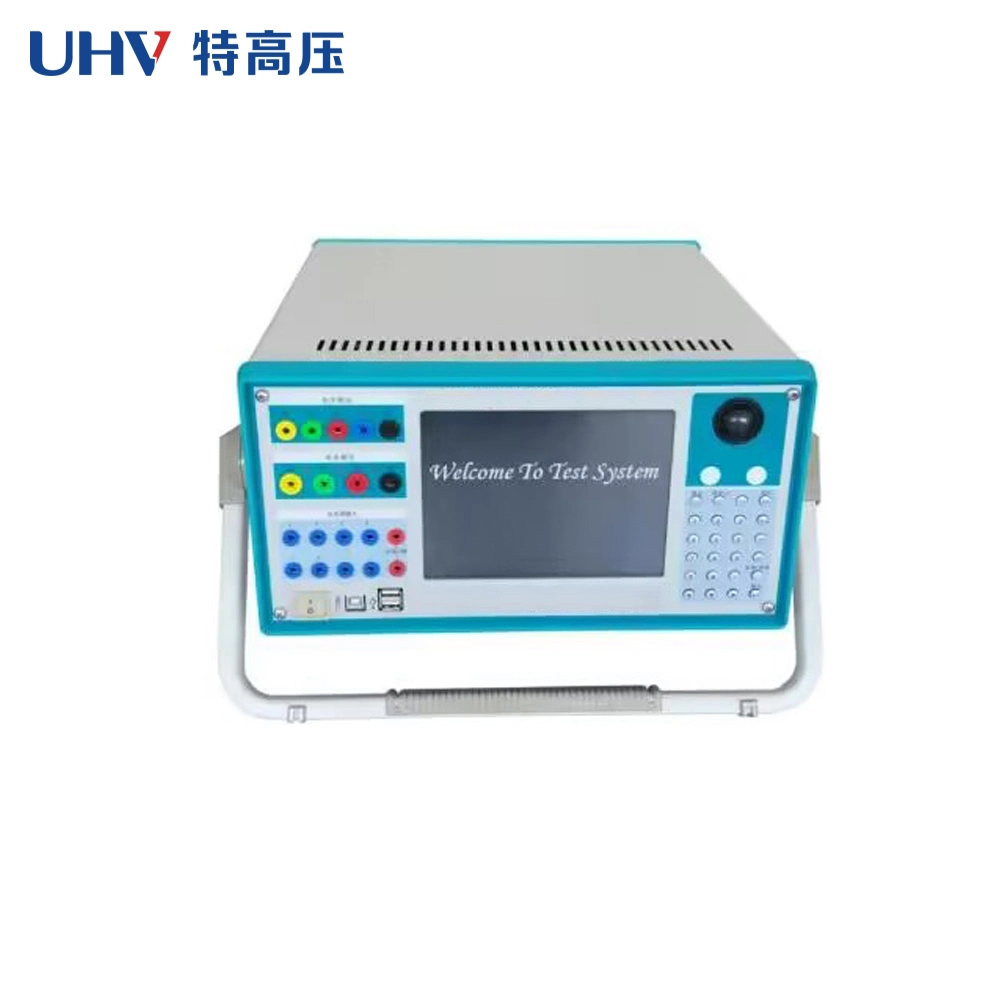 Ht-802 Three Phase Microcomputer Relay Protection Tester Secondary Current Injection Relay Test Set