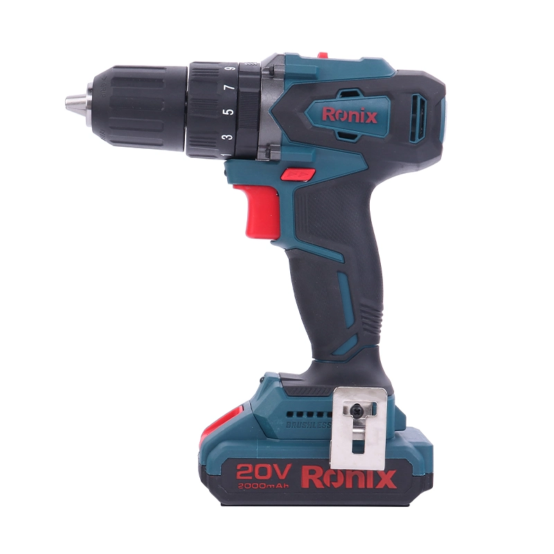 Ronix 2 Speed Cordless Power Tool Brushless Hammer Drill