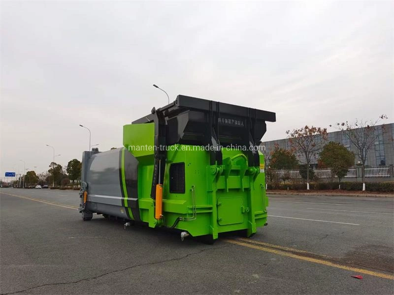 New Fashion 18m3 20m3 22m3 Match with Hooklift Garbage Truck Mobile Compression Garbage Container Price