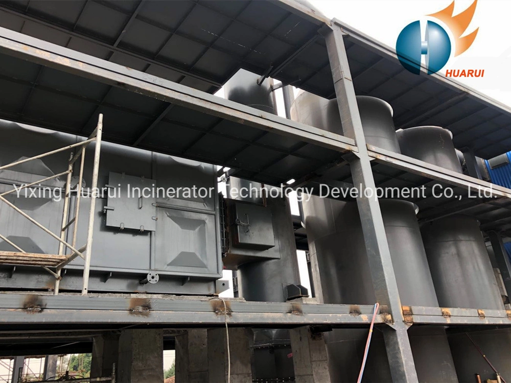 Pharmaceutical Industrial Solid Waste Pyrolyzing Incinerator