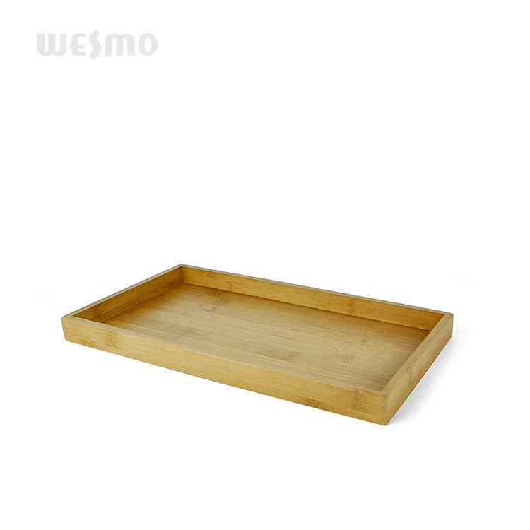 Wooden Kitchenware Accessory Bamboo Serving Kitchen Tray