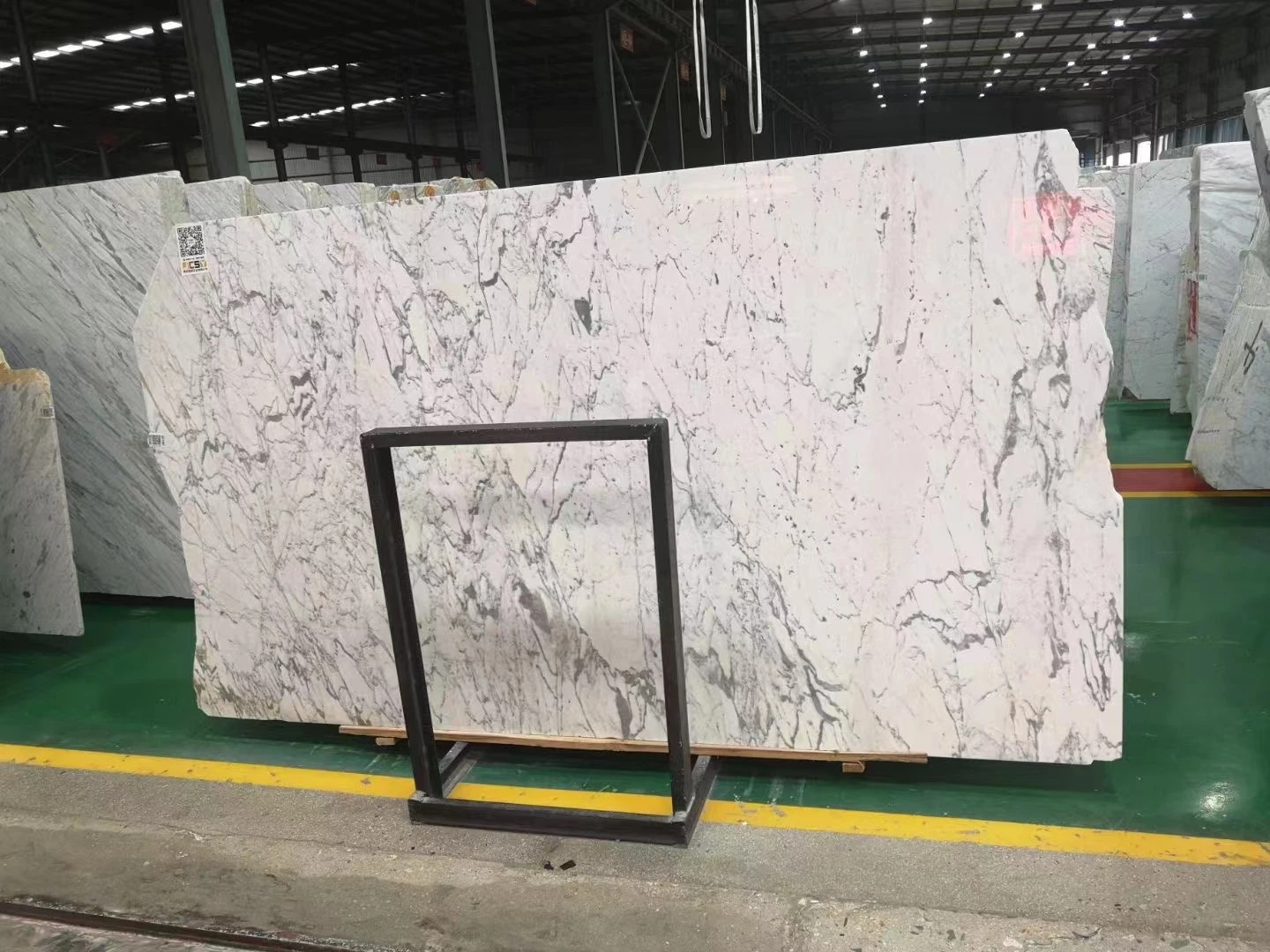 Natural Stone Italy Bianco Statuario White/Snow White Marble Slab for White Marble Floor Skirting