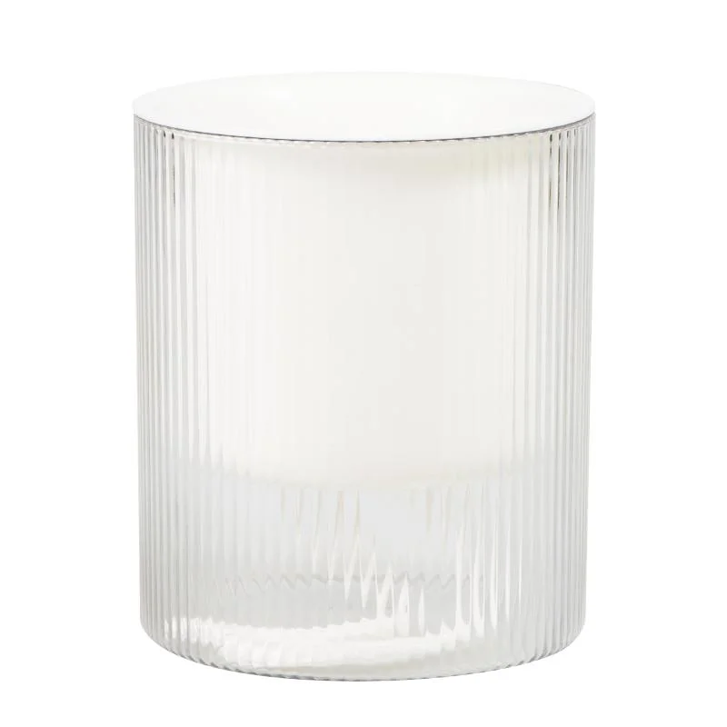 Nordic Style Flower Pots with Transparent Bottom Basin and Absorbent Cotton Rope Plastic Planter (TR-01S-1)