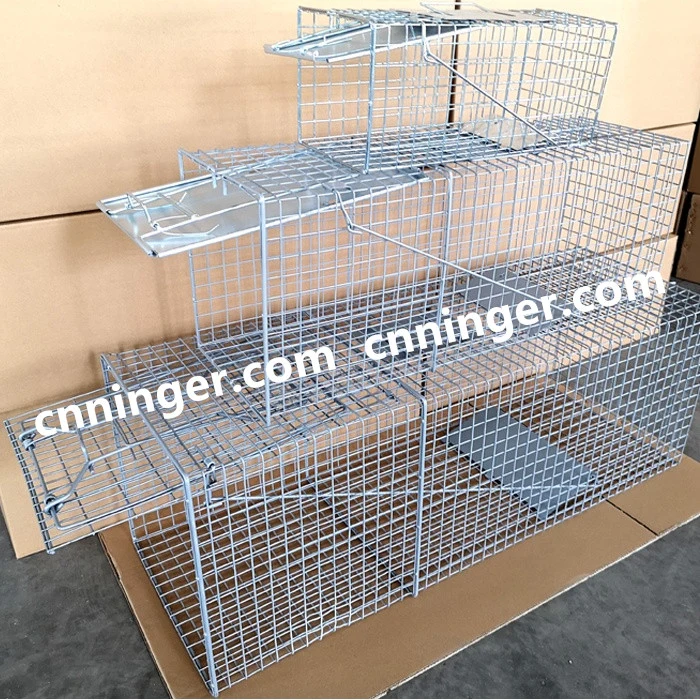 Metal Cage Traps Live Animal Wire Mesh Trap