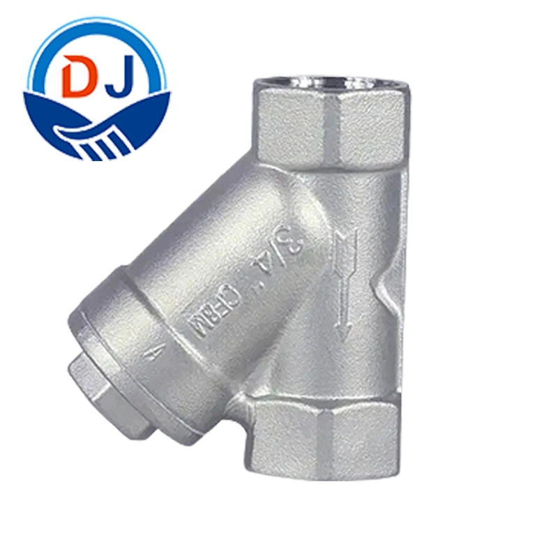 Stainless Steel CF8m Y-Strainer 800psi Wog Filter Remove Impurities NPT Thread