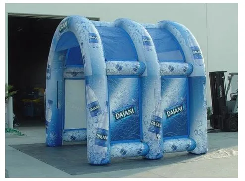 2023 New 10X10 Inflatable Misting Tunnel Tents Dasani