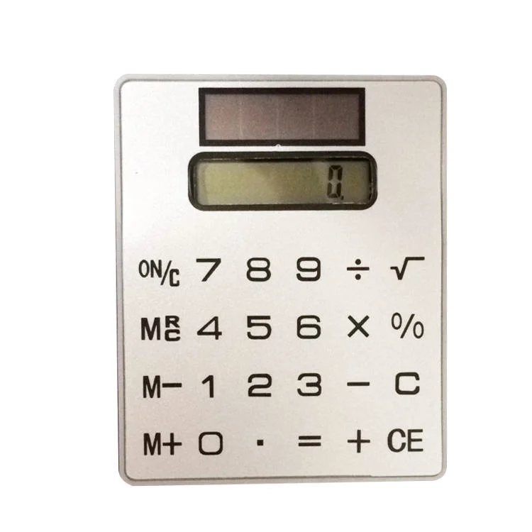 Nueva calculadora solar de tarjetas de crédito popular