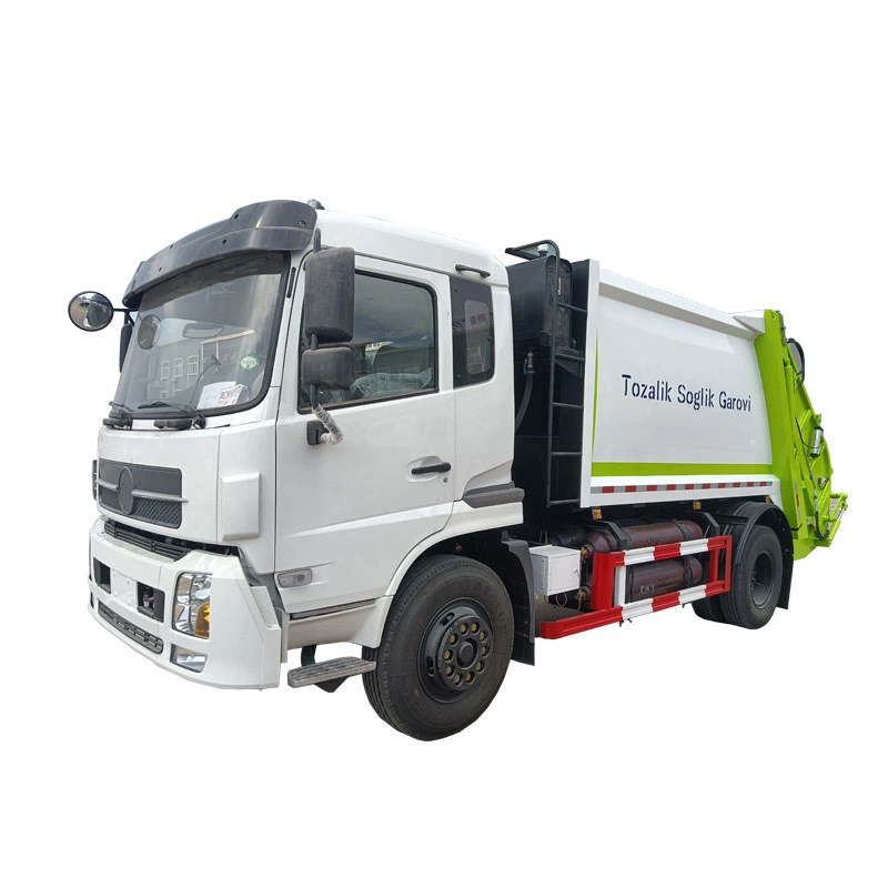 Garbage Truck 6cbm Garbage Compactor Truck 10tons 6X4 Price China Top Brand Factory Direct