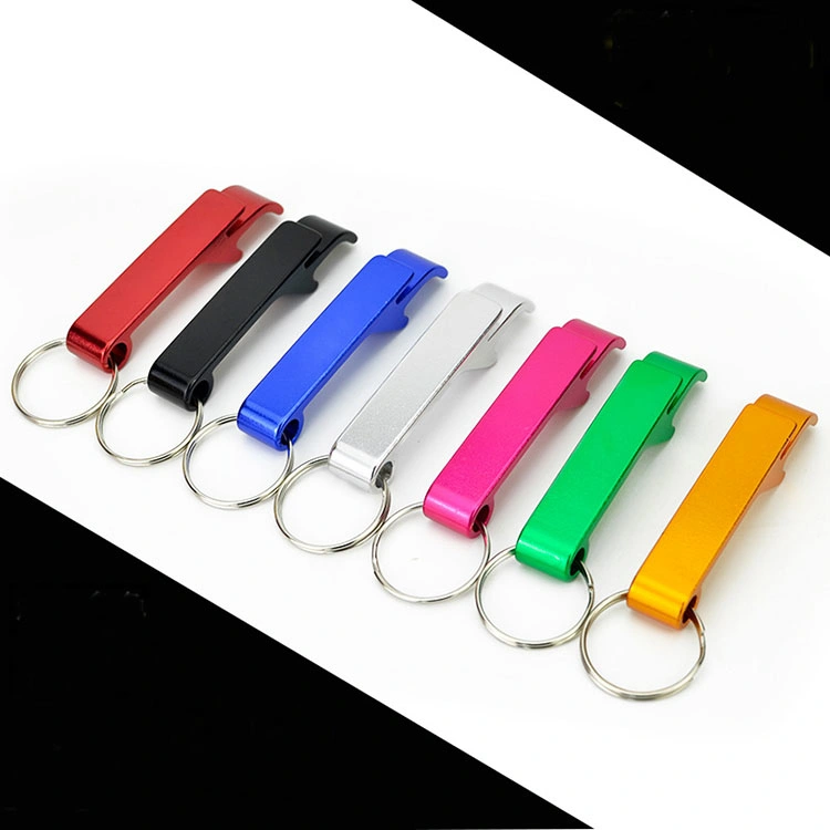 Beer Bottle Opener Keychain, Aluminum Beer Bottle Opener for Wedding Favor Gifts