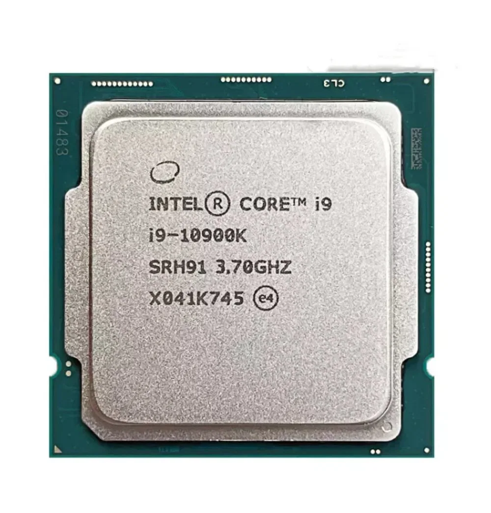 Computer CPU Intel Core I9 10900K Desktop Processor 10 Cores 5.3 GHz LGA1200 Computer Parts