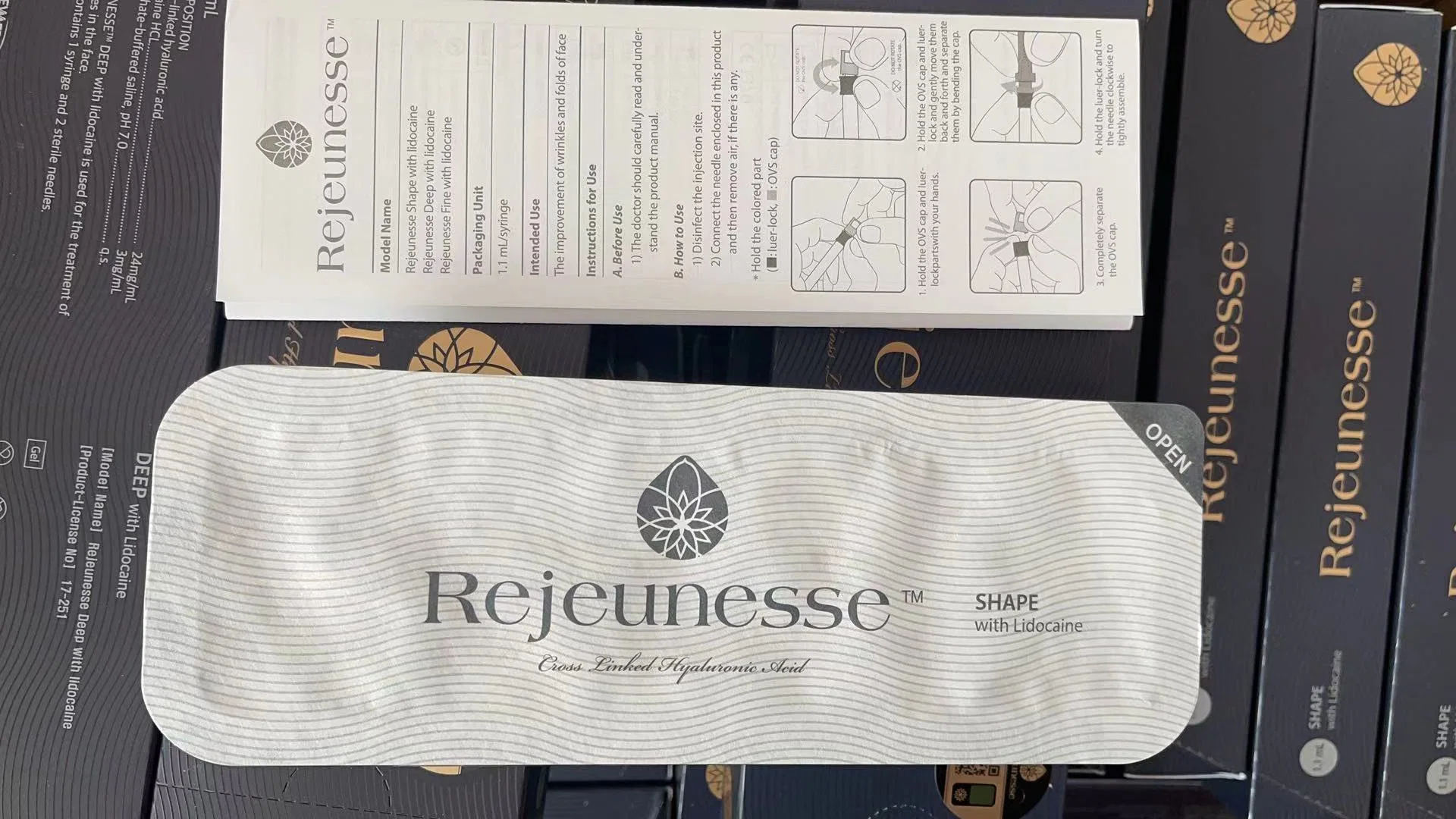 Rejeunesse Fine Deep Shape Cross-Linked Ha Dermal Filler Rejuenesse Lip Augmentation