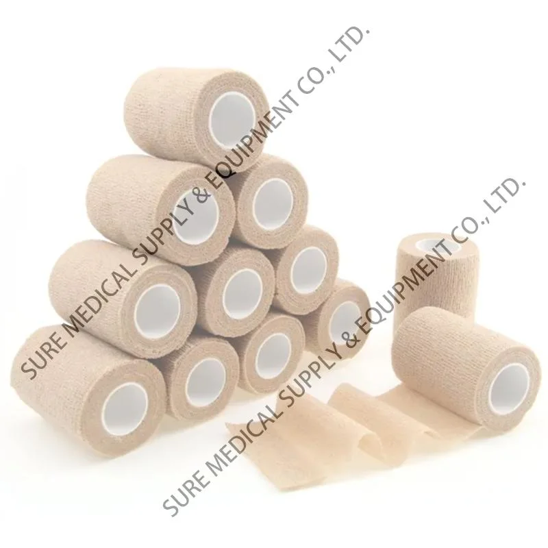 Self Adhesive Bandage Sports Wound Support Dressing Custom Print Colored