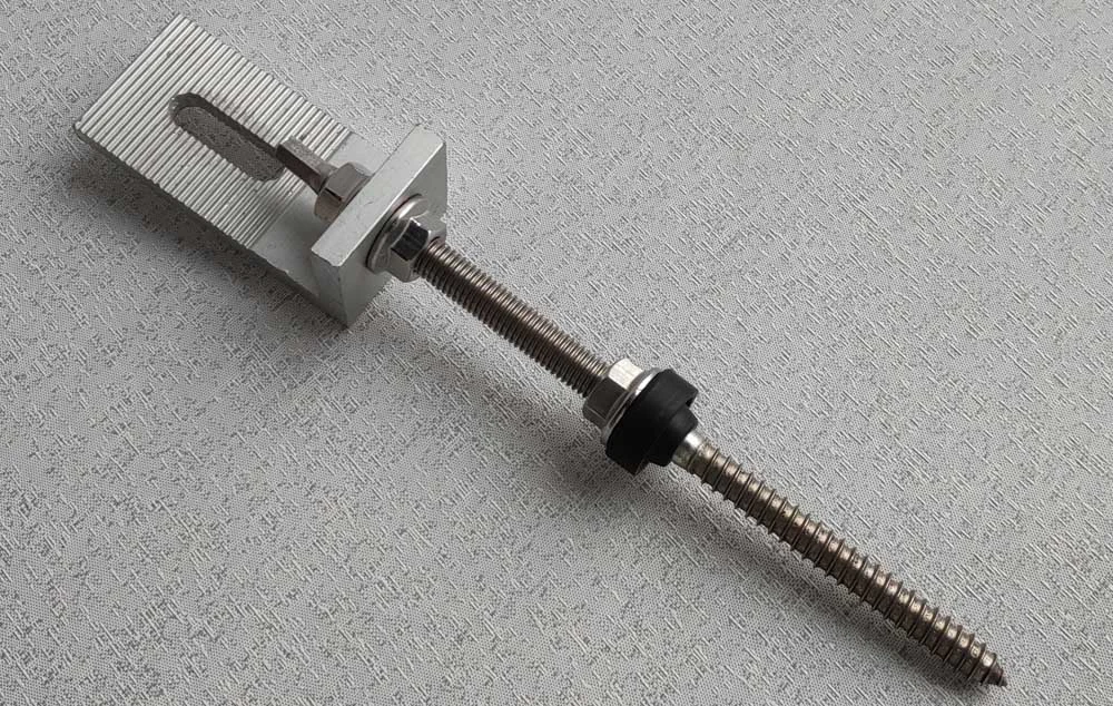 Stainless Steelm10 200mm 250mm 300mm Solar Hanger Bolt for Corrugated Metal Solar Roof Mount