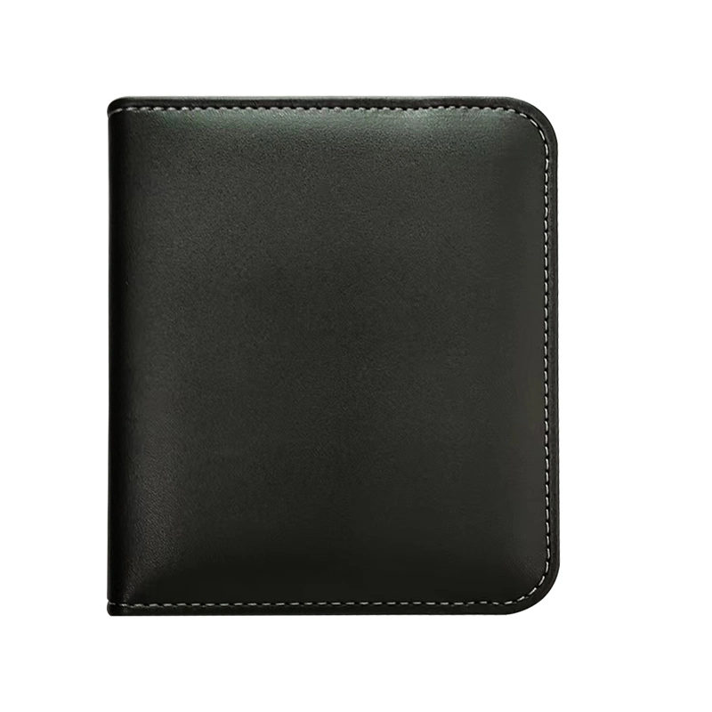 3-Ring 1 Pocket Leather Gaming Cards Organizer Album Bag Binder