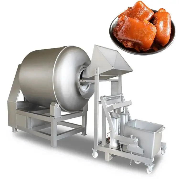 Stainless Steel Marinator Massage Mixer Meat Salt Machine Vacuum Roller Tumbler