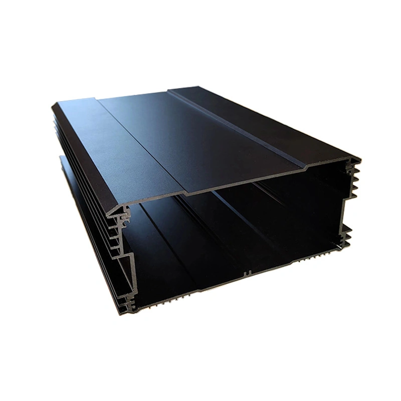 Customized Blue Colaor Aluminum Alloy Power Housing Solar Inverter Case with Anodizing