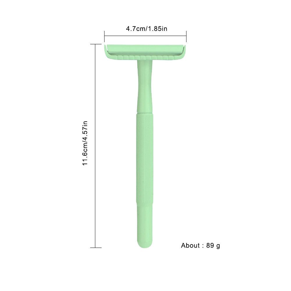 D667 lâmina de segurança Double Edge para mulher, compatível com todas as lâminas de barbear Reusable para mulher