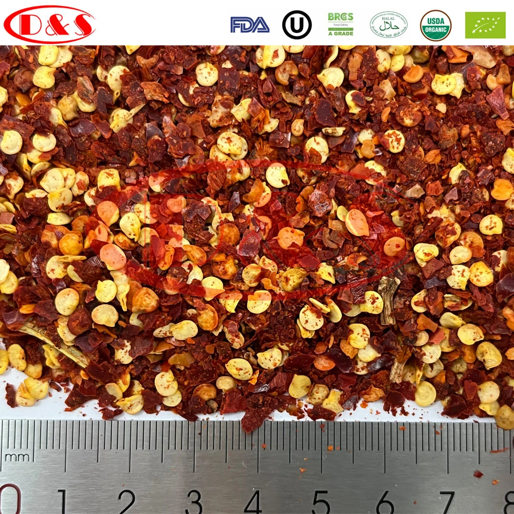 China Hot Chilli Spices Distributor Sweet Red Chilli Crushed Chili