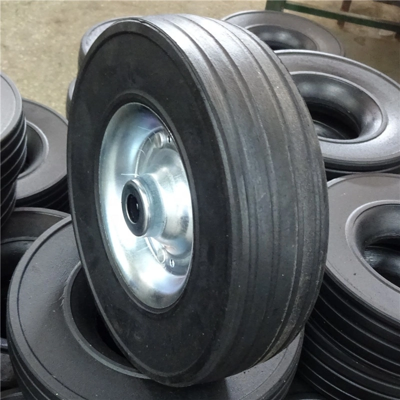 Heavy Duty Solid Rubber Wheel with 6X3