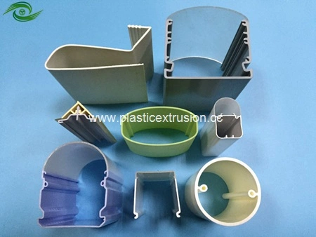 PVC ABS HIPS PC Plastic Extrusion Profiles for Retailing & Construction