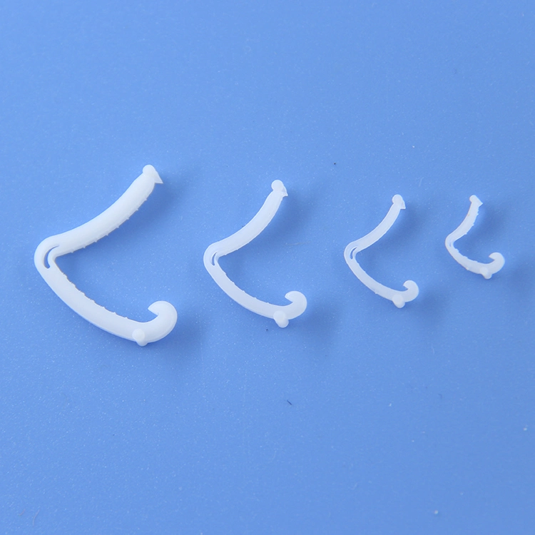 Non-Absorbable Titanium Laparoscopic Polymer Ligation Clip for Ligating Blood Vessels