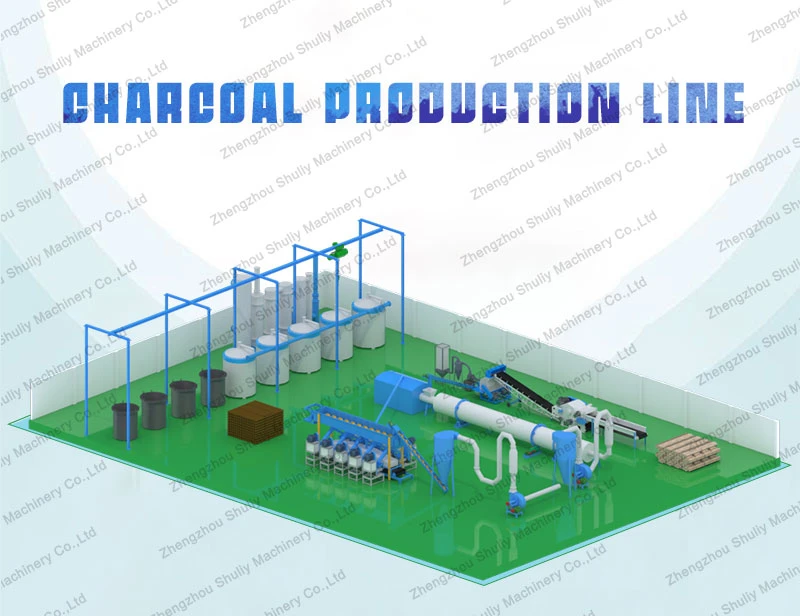 Aglomerado de carbón haciendo carbón de briquetas de residuos de oliva de la extrusora Briquetting equipamiento de la máquina