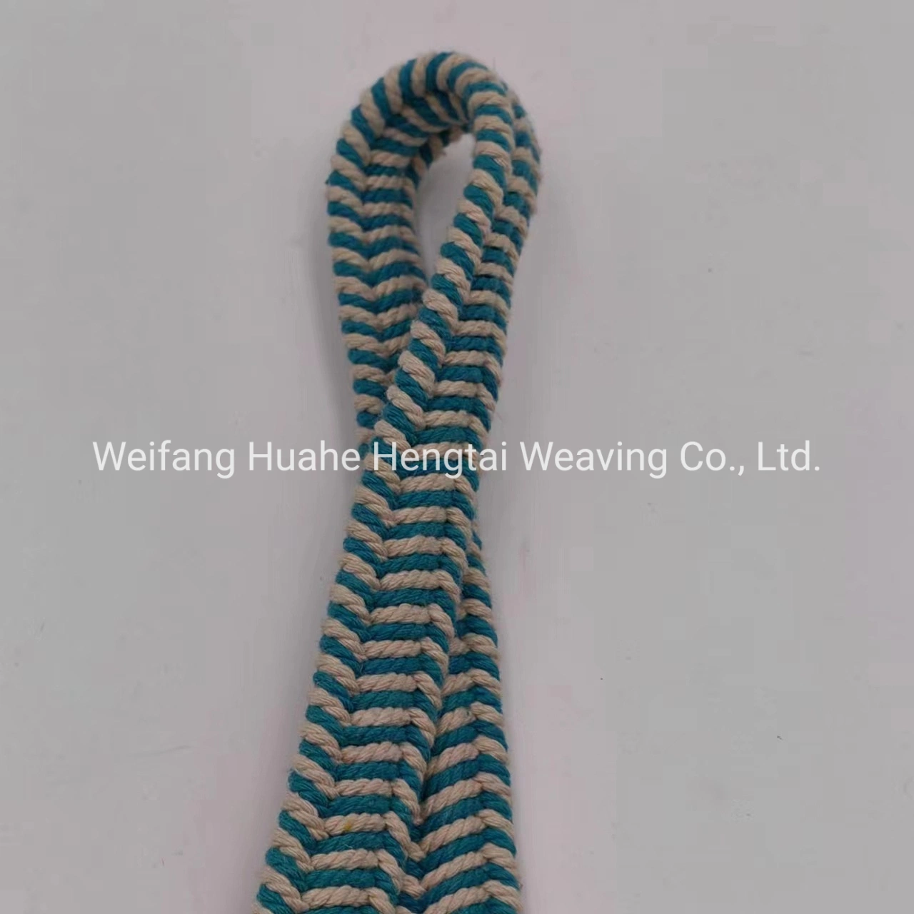 Wholesale/Supplier of Pure Cotton National Style Cotton Rope Woven Belt in Stock