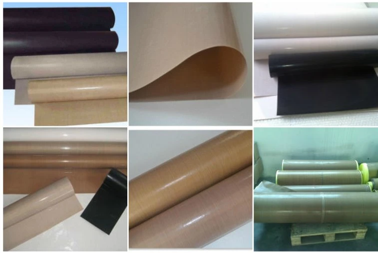 Chemical Resistant PTFE Coated Fiberglass Fabric Made of PTFE Mesh Teflon Fabric