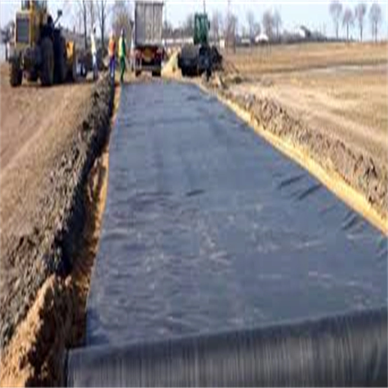 Building Material 100kn Polyester (PET) / PP Woven Geotextile Fabric for Flood Protection