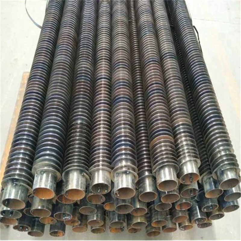 L Type Extruded Fin Tube Cooling Aluminum Finned Tube Copper Fin Pipe