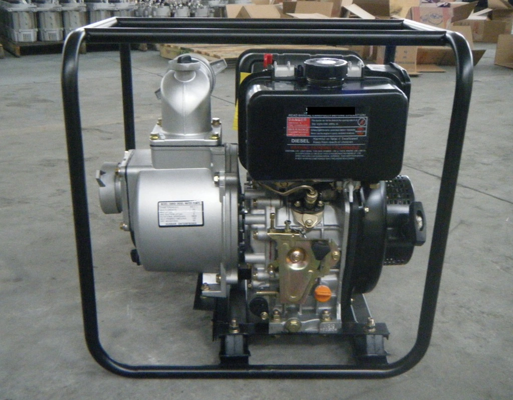 KDP40E 4inch Diesel Water Pump 4&prime;&prime; driven by 186FE engine electric starting