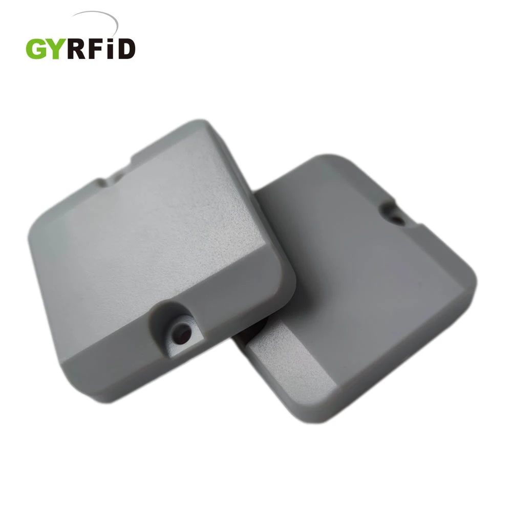 Gyrfid 42mm Square Icode Slix2 RFID Metal Tag for Identification Mea42